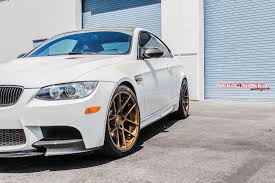 Black Car And Bronze Wheels Bmw E92 M3 Alpine White Avant Garde M510 Wheels By N4sm Antique Bronze Finish Bronze Wheels Bmw Bmw Wheels