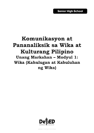 Kahulugan at kabuluhan maikling buod ng artikulong nakabatay sa pananliksik, tesis, rebyu, o katititikan ng kumperensya. Komunikasyon At Pananaliksik Sa Wika At Kulturang Pilipino Modyul 1 Wika Kahulugan At Kabuluhan Ng Wika Shs Modules