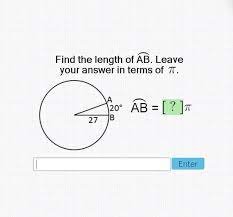 Express arc length in terms of pi. Help Me Find The Arc Length Of A Circle In Terms Of Pi Brainly Com