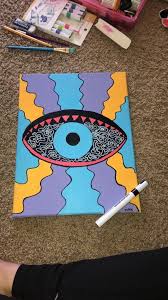 Greatbigcanvas.com has been visited by 100k+ users in the past month Trippy Eye Mals Psychotropic Paintings Paintings Prints Abstract Color Artpal