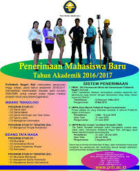 Tes kesehatan masuk jurusan kedokteran. Melalui Pmdk Pn Online Poltek Politeknik Negeri Bali Facebook