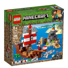 Lego Minecraft The Pirate Ship Adventure 21152 Lego Minecraft Pirate Ship Minecraft