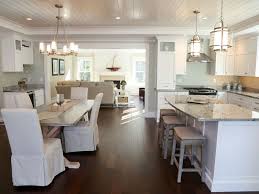 Pin By Cheryl Page On Beautiful Kitchens Ideas Open Concept Kitchen Living Room Living Room And Kitchen Design Coastal Cottage Kitchen