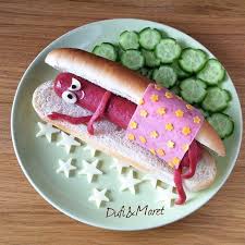 Hot Dog Art Foodart Foodplating Fooddesign Fooddecoration Food Garnishes Food Creative Food