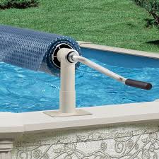 Aqua Splash Pro Above Ground Pool Solar Cover Reel System Havuz Yuzme Havuzlari Dekor