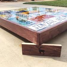 Crystal Clear Bar Table Top Epoxy Resin Coating For Wood Tabletop 1 Gallon Kit Bar Table Resin Coating Table Top