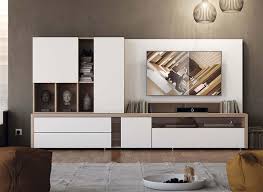 Contemporary Modern Wall Storage System With Cabinet Shelving And Tv Unit Wall Storage Systems Living Room Tv Tv Stand With Storage