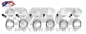 Armor plated wiseco pistons have almost a bronze colored tint to the top of the piston and the wrist pin bore. Je Pistons Forged Piston Set Bmw M20b25 Euro Vac Motorsports Online Store