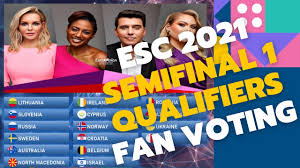 Where and when is eurovision taking place? Eurovision 2021 Semifinal 1 Qualifiers Fan Voting Youtube