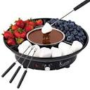 Amazon.com: Kusini Electric Fondue Pot Set - Chocolate Fondue Kit ...