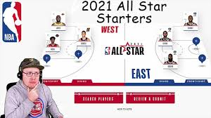 Portland trail blazers guard damian lillard. Official 2021 Nba All Star Starters Selection Youtube