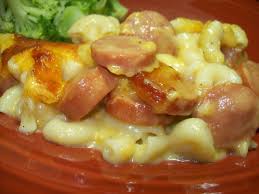 Image result for hot dog casserole mac and cheese