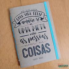 Caderno Moleskine Artesanal Com Lettering Tk Scrapbook Lettering Tutorial Como Fazer Letra Bonita Capas Para Caderno Tumblr