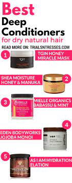 To deep condition natural hair with regular conditioner, take a small amount of your conditioner and put it into a small bowl. Best Deep Conditioners For Dry Natural Hair Millennial In Debt Dry Natural Hair Natural Hair Styles Natural Hair Care
