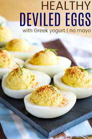 Greek Yogurt Deviled Eggs Without Mayo In 2020 Greek Yogurt Deviled Eggs Low Carb Greek Yogurt Greek Yogurt Recipes