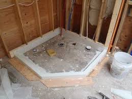 Wood Has No Business In A Shower Curb Build That Said Three Two By Fours Are The Most Common Form Of Shower Curb Constructi Shower Curb Diy Projects Diy Plans