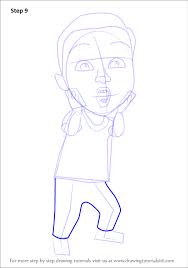 Foto upin dan ipin punk. Learn How To Draw Ijat From Upin Ipin Upin Ipin Step By Step Drawing Tutorials