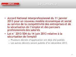 Explication de vote et vote par scrutin public du projet de loi sur la refondation de l'école. La Loi De Securisation De L Emploi Ppt Telecharger