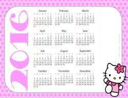 Nowadays we are excited to announce we have discovered an. Free Printable Hello Kitty Calendars Hello Kitty Printables Free Printable Calendar Hello Kitty