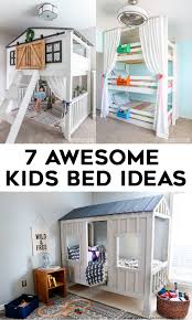 Plus, the tent comes in the color of your choice. 7 Awesome Diy Kids Bed Plans Bunk Beds Loft Beds The House Of Wood