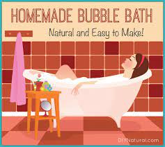 Bathing with only water balanced out my skin's essential oils. Homemade Bubble Bath A Bubble Bath Recipe Without All The Chemicals