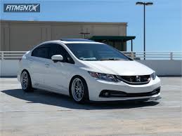 1 2015 civic honda k tuned coilovers enkei rpf1 silver www fitmentindustries com 2015 honda civic honda civic sedan honda civic