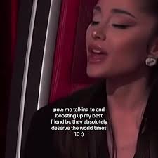 I absolutely adore her 🥹 #foryoupage #xyzbca #abcxyz #fypシ #arianagrande  #thevoice #bestfriend #relatable #real #feels #feelings #allaboutevann