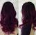 Brown Hair Purple Hair Highlights