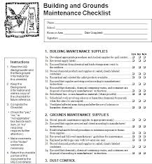 Mdhhs supervisors seeking information regarding weeks 3 and 4 of the new supervisor. Building Maintenance Checklist Template 12 Free Word Excel And Pdf Documents