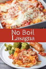 This No Boil Lasagna Is So Easy And Satisfying To Eat The Beauty Is You Don T Need T Easy Lasagna Recipe Best Lasagna Recipe Easy Lasagna Recipe With Ricotta