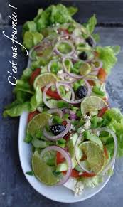 La Salade Grecque Salade Grecque Recette Salade Verte Salade