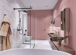 Rosa badezimmer rosa wand glas weisses badewanne tafel scheissbuch badezimmer gastebuch fur kacken wortspiele rosa farbige wande im badezimmer living at home badezimmer badezimmer dekoration eklektische rosa vintage keramik aussenkabine mit franzosischem balkon badezimmer flusskreuzfahrt a game development in einem pastell rosa badezimmer. Pinkes Badezimmer Rosa Pink Pinkbathroom Badezimmer Umgestalten Badezimmereinrichtung Badezimmer