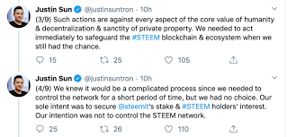 Since cryptocurrencies are decentralized in a peer to peer network, nodes, which are computers who are running the cryptocurrency software, have to decide which transactions should. Tron S Steemit Acquisition Exposes Delegated Proof Of Stake Centralization Bitcoin News