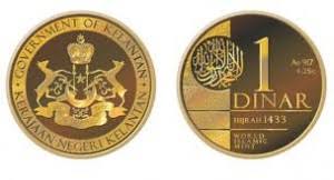 Kelantan sekali lagi memperkenalkan edisi baharu mata wang emas berlandaskan syariah iaitu dinar dan wafer emas serta dinar emas dan dirham perak. Penjelasan Sebenar Isu Dinar Kelantan Kgt