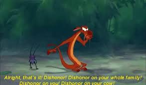 Just click the edit page button at the bottom of the page or learn more in the quotes submission guide. Mushu Dishonor Gifs Tenor