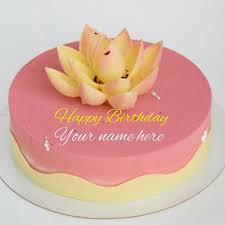 Dear Sister Birthday Cake For Sister With Name Edit Write Name On Strawberry Cake For Sister Birthday Cake With Name For Dear Sister Birt Birthday Cake With Flowers Special Birthday Cakes Birthday Cake For Mom