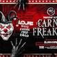 Thu Oct 30th Carnival Freakshow Halloween Party event image