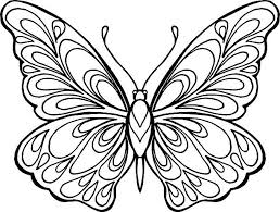 These easy printable butterfly coloring pages not only help develop. 25 Free Printable Butterfly Coloring Pages