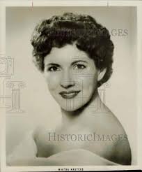 1959 Press Photo Actress Martha Masters