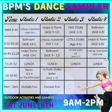 Will we see you at BPM's Dance...