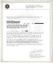 Fbi Apostille Example | Fbi Apostille