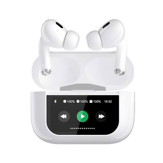 A9 Pro High Quality Sound, ENC Noise Reduction Wireless AirPods With Smart Touch Screen Control - PakDropshipping.com