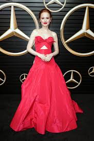 Madelaine Petsch In Monique Lhuillier Mercedes Benz Annual 23 Madelaine Petsch Cheryl Style Cheryl Blossom