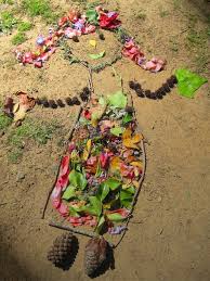 How To Make Beautiful Land Art With Your Kids Land Art Nature Crafts Nature Art
