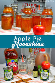 Combine apple juice, apple cider, white sugar, brown sugar, and cinnamon sticks in a large pot; South Your Mouth Apple Pie Moonshine Weekend Potluck 451