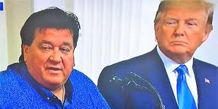 Trump White House hosts Florida bait shop owner Bruce Hrobak