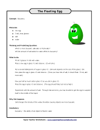 Science Fair Display Board For Floating Egg Scope Of Work Template Floating Eggs Easy Science Projects Science Projects