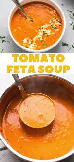 Easy Tomato Feta Soup Recipe Low Calorie Low Carb Keto Soup Recipes Healthy Low Calories Low Calorie Soup Recipe Low Calorie Soup