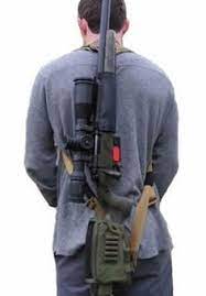 This is a solution for carrying a heavy rifle for long distances. Pin On Cool Guns