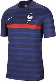The latest croatia home jersey incorporates the nation's classic red and white checkers, with the back of the jersey a solid white colour. Amazon Com Nike 2020 2021 France Home Football Soccer T Shirt Jersey Clothing